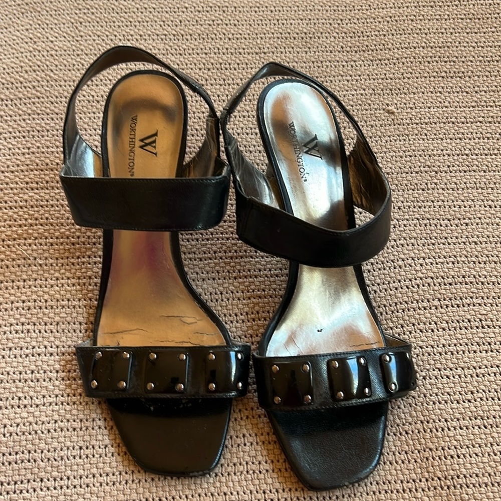 Worthington Strapped Heeled Sandals